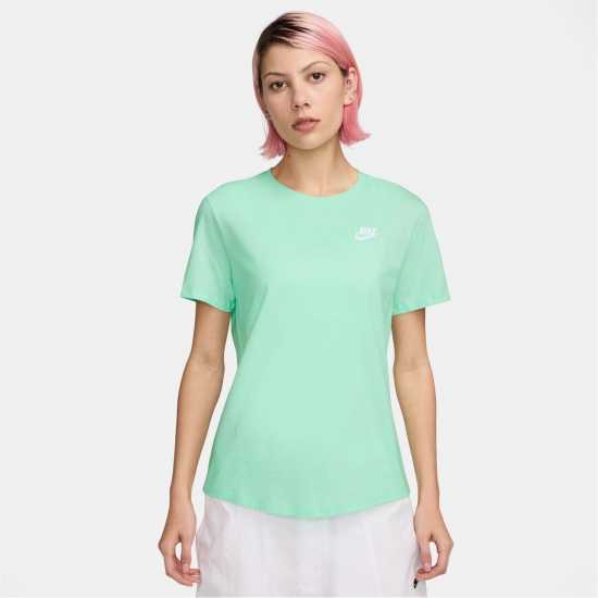 Nike Sportswear Women's Club T-Shirt Nike Sportswear Women's Club T-Shirt Mint Foam