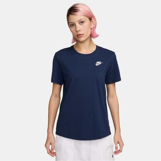 Nike Sportswear Women's Club T-Shirt  Дамски тениски и фланелки