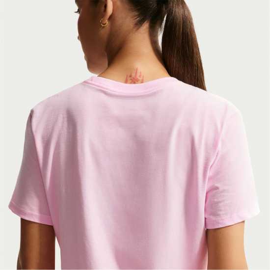 Nike Sportswear Women's Club T-Shirt Pink Foam 