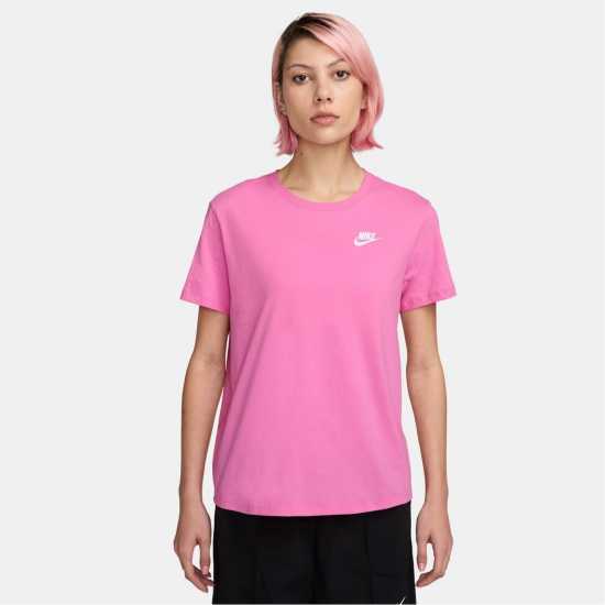 Nike Sportswear Women's Club T-Shirt  Дамски тениски и фланелки
