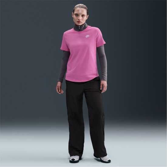 Nike Sportswear Women's Club T-Shirt  Дамски тениски и фланелки