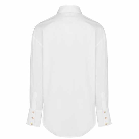 Biba Branded Shirt Ladies Бяло Дамски ризи и тениски