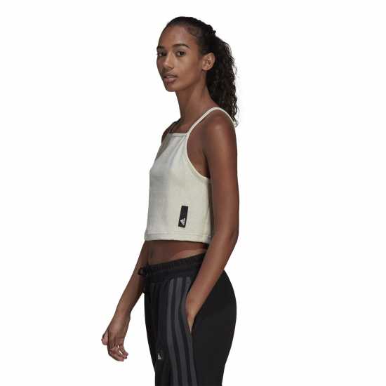 Дамски тениски и фланелки Adidas Дамски Потник Studio Lounge Rib Tank Top Womens Adidas Дамски Потник Studio Lounge Rib Tank Top Womens Дамски тениски и фланелки