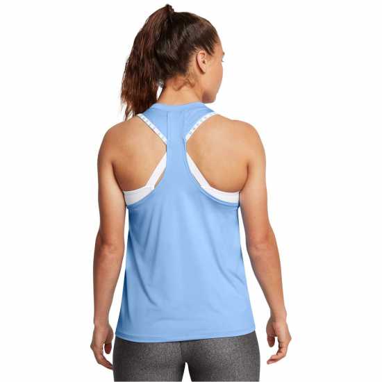 Under Armour Knockout Tank Ld99 Blue Дамски тениски и фланелки