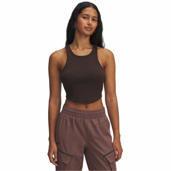 Дамски тениски и фланелки Under Armour Rival Rib Tank Ld54 Kona Brown Under Armour Rival Rib Tank Ld54 Kona Brown Дамски тениски и фланелки