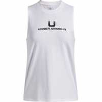 Under Armour Varsity U Tank Ld54 White Дамски тениски и фланелки