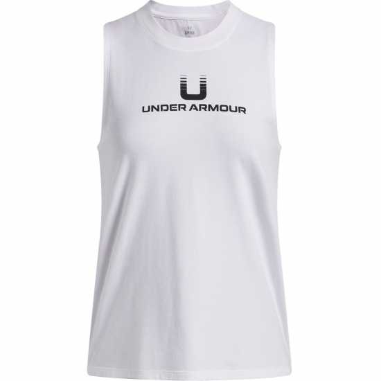 Under Armour Varsity U Tank Ld54 White Дамски тениски и фланелки