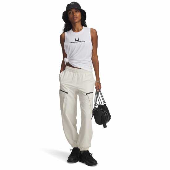 Under Armour Varsity U Tank Ld54 White Дамски тениски и фланелки