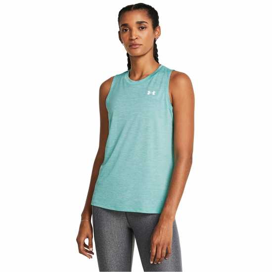 Under Armour Women's Tech Twist Tank Vest Зелено 