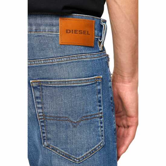 Diesel Стеснени Дънки D Luster Slim Jeans Light Wash 01 