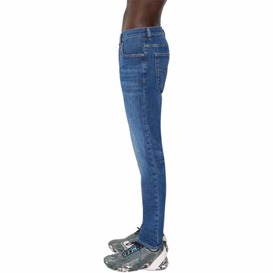 Diesel Стеснени Дънки D Luster Slim Jeans Mid Blue 