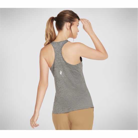 Дамски тениски и фланелки Skechers Diamond Blissful Tank Vest Womens Skechers Diamond Blissful Tank Vest Womens Дамски тениски и фланелки