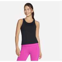 Skechers Gowalk Shelf Bra Tank Vest Womens Black 