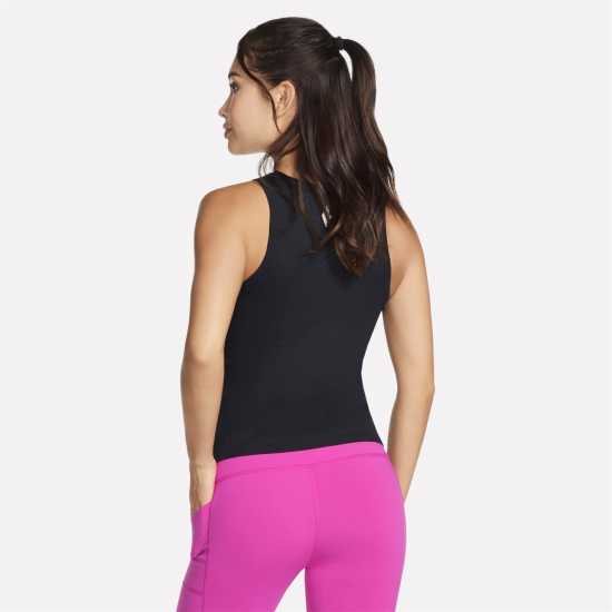 Skechers Gowalk Shelf Bra Tank Vest Womens Black Skechers Gowalk Shelf Bra Tank Vest Womens Black