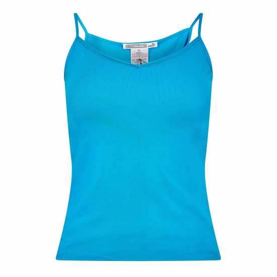 Puma (5) V-Neck Camisole Vest Womens Blue 