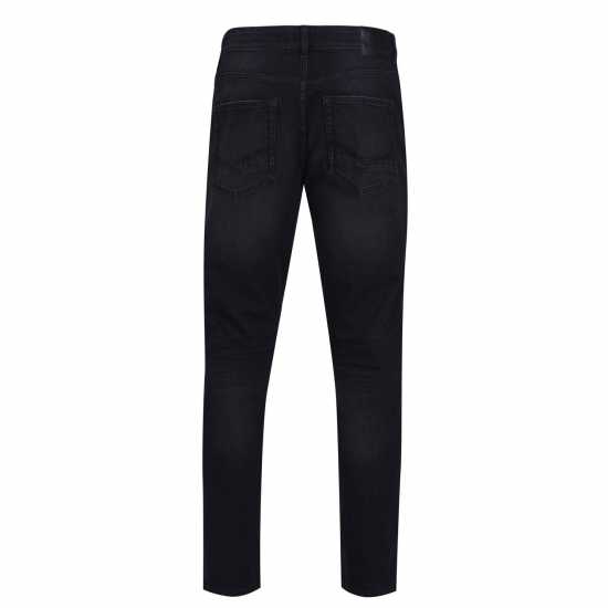 Firetrap Мъжки Слим Дънки Slim Jeans Mens Черно Мъжки дънки