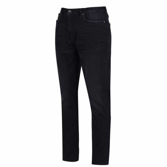 Firetrap Мъжки Слим Дънки Slim Jeans Mens Черно Мъжки дънки