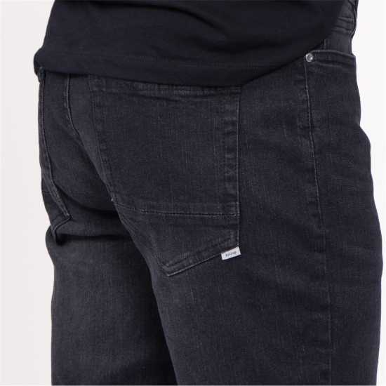 Firetrap Мъжки Слим Дънки Slim Jeans Mens Черно Мъжки дънки