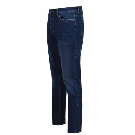 Firetrap Мъжки Слим Дънки Slim Jeans Mens Mid Wash Мъжки дънки