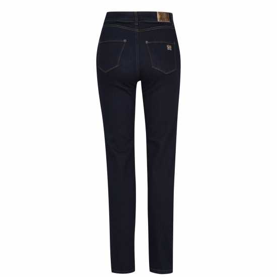 Biba Kiri Slim Straight Jeans Индиго Дамски дънки