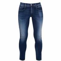 Replay Стеснени Дънки Hyperflex Anbass Slim Jeans Mid Blue 009 