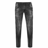 Replay Стеснени Дънки Hyperflex Anbass Slim Jeans Mid Grey 096 