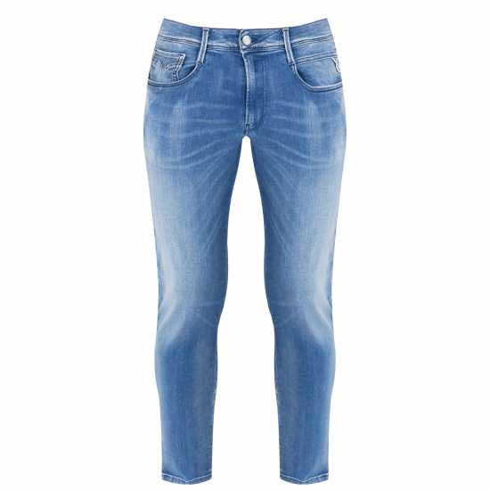 Replay Стеснени Дънки Hyperflex Anbass Slim Jeans Light Blue 010 