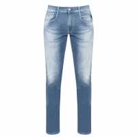Replay Стеснени Дънки Hyperflex Anbass Slim Jeans Medium Blue 009 