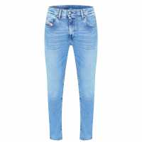 Diesel Стеснени Дънки D Strukt Slim Jeans Син 01 Denim Edit