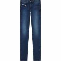 Diesel Стеснени Дънки D Strukt Slim Jeans Средно перо 01 Denim Edit