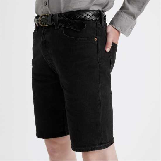 Levis 501 Hemmed Shorts Black Accord Мъжки къси панталони