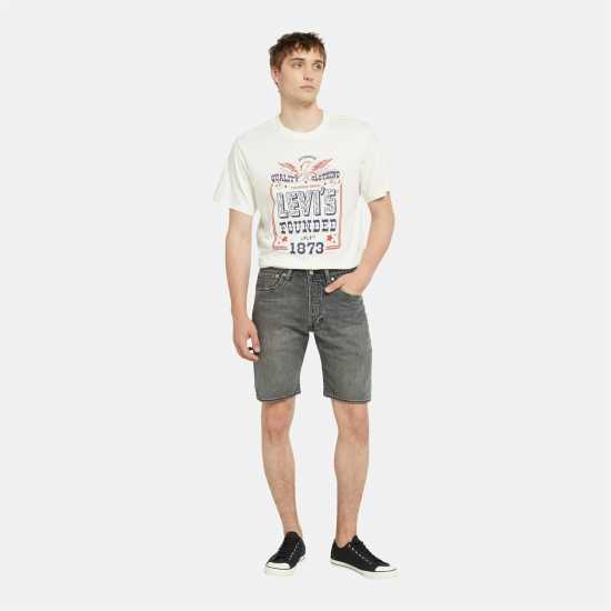 Мъжки къси панталони Levis 501 Hemmed Shorts Тъмна улица Levis 501 Hemmed Shorts Тъмна улица Мъжки къси панталони