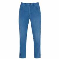 Pierre Cardin Мъжки Дънки Plain Straight Leg Jeans Mens Bright Blue Мъжки дънки