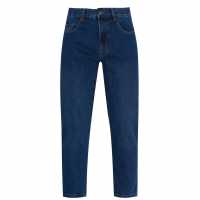 Pierre Cardin Мъжки Дънки Plain Straight Leg Jeans Mens Mid Blue Мъжки дънки