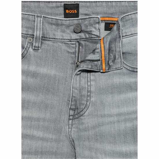 Hugo Boss Стеснени Дънки Delaware Slim Jeans Silver 041 - Denim Edit