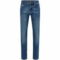 Hugo Boss Стеснени Дънки Delaware Slim Jeans Medium Blue 428 Denim Edit