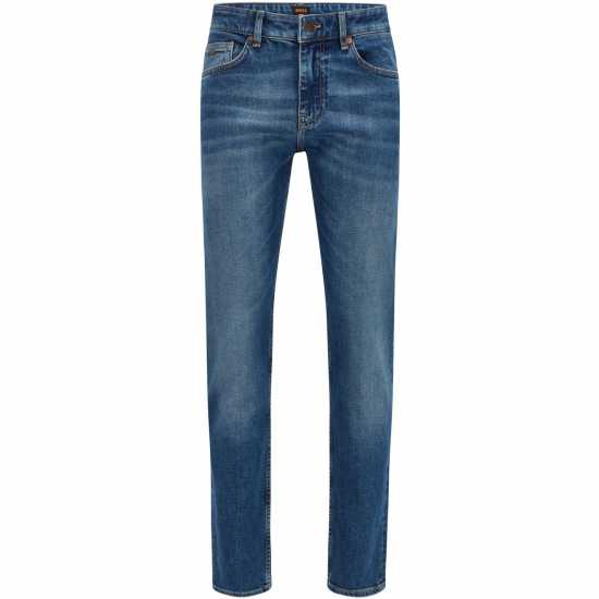 Hugo Boss Стеснени Дънки Delaware Slim Jeans Medium Blue 428 - Denim Edit