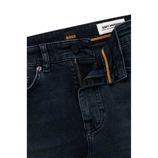 Hugo Boss Стеснени Дънки Delaware Slim Jeans Navy 414 - Denim Edit