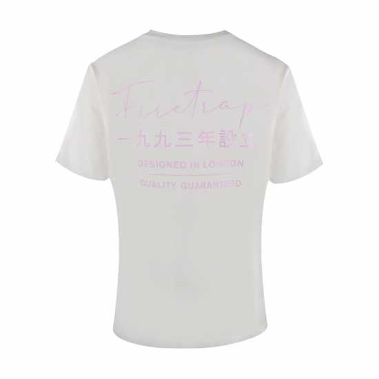 Firetrap Slit Grapht Ld53  Дамски тениски и фланелки