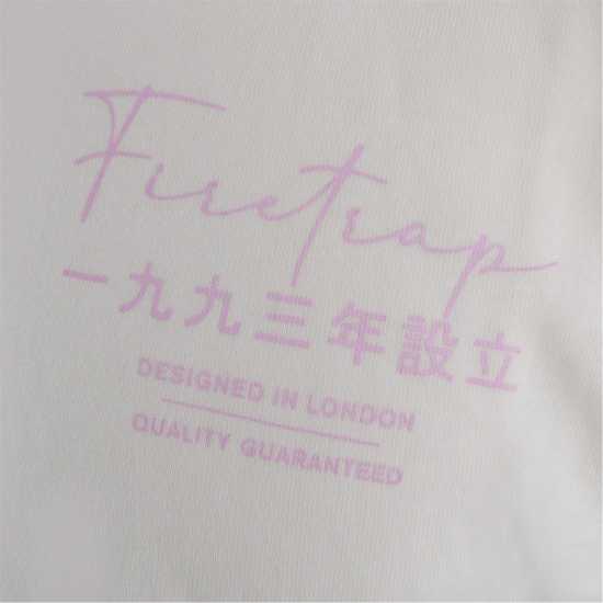 Firetrap Slit Grapht Ld53  Дамски тениски и фланелки