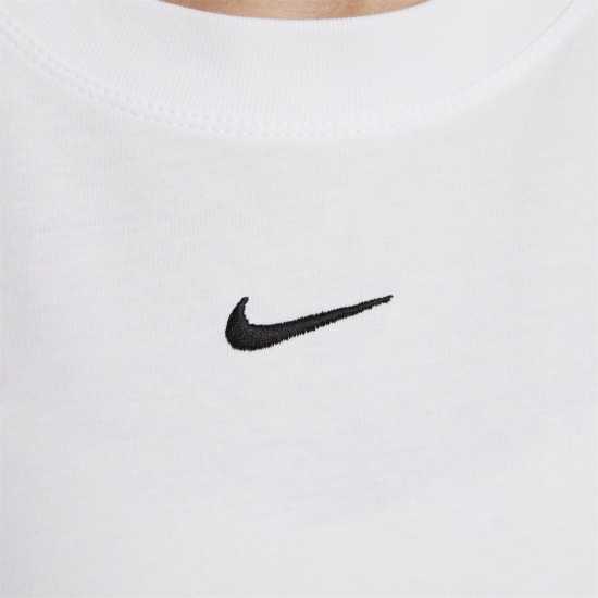 Дамски тениски и фланелки Nike Oversized Logo T-Shirt Womens Бяло/Черно Nike Oversized Logo T-Shirt Womens Бяло/Черно Дамски тениски и фланелки