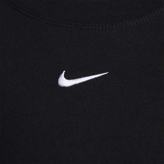 Nike Oversized Logo T-Shirt Womens Черно/Бяло Дамски тениски и фланелки
