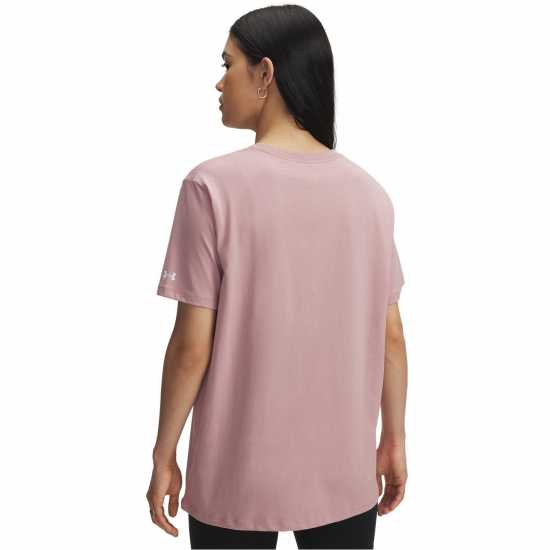 Under Armour Varsity Tee Ld54 Tourmaline Pink Дамски тениски и фланелки