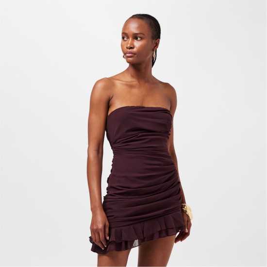 Дамски поли и рокли I Saw It First Ruffle Mini Dress I Saw It First Ruffle Mini Dress Дамски поли и рокли