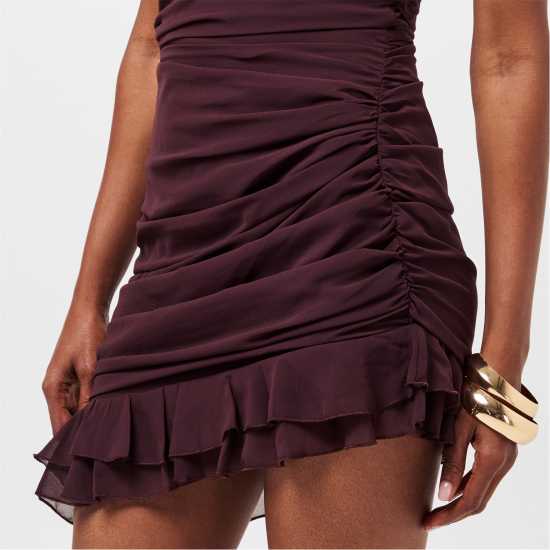 Дамски поли и рокли I Saw It First Ruffle Mini Dress I Saw It First Ruffle Mini Dress Дамски поли и рокли