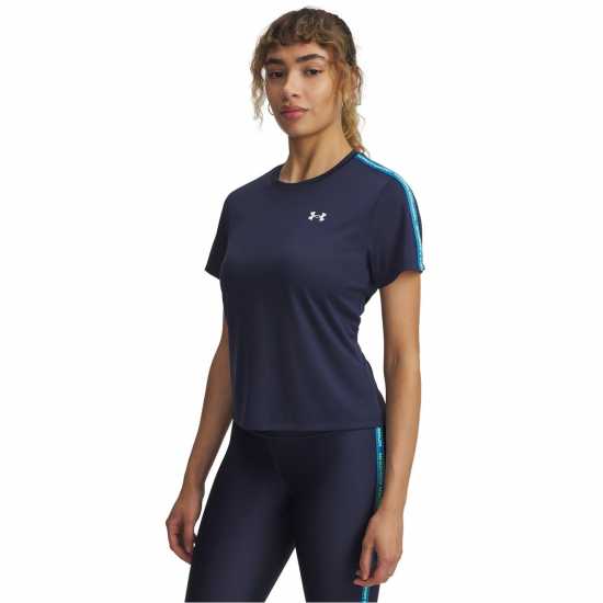Дамски тениски и фланелки Under Armour Tech Wm Tape Ss Ld54 Under Armour Tech Wm Tape Ss Ld54 Дамски тениски и фланелки