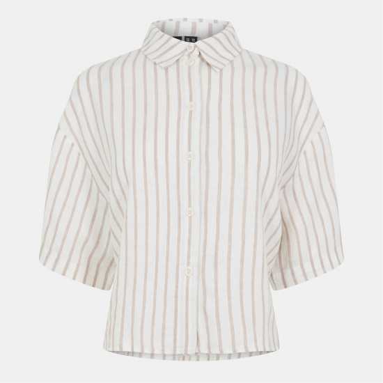 Vero Moda Women's Short Sleeve Shirt Снежана Бяла 
