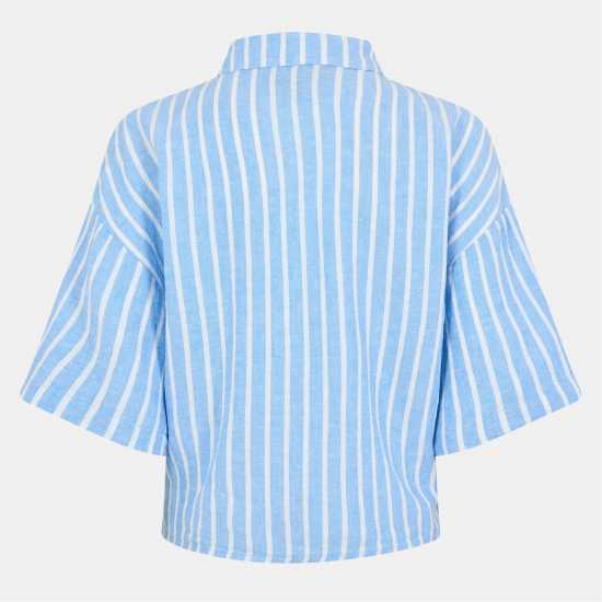 Vero Moda Тениска Linn Sht Shirt Ld99 Марина:Инге Дамски ризи и тениски