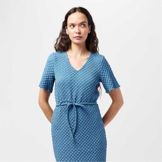 Дамски поли и рокли Vero Moda Bubble V Dress Ld99 Коронен син Vero Moda Bubble V Dress Ld99 Коронен син Дамски поли и рокли