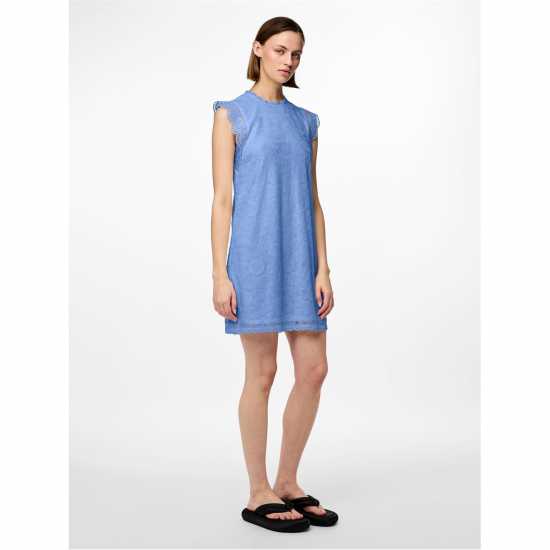 Pieces Dress Fem Kni Ld99 Хидрангеа Дамски поли и рокли